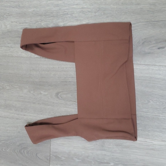 Joah Brown rare bandeau bra size  sueded mocha size s/m in great condition - Picture 2 of 7